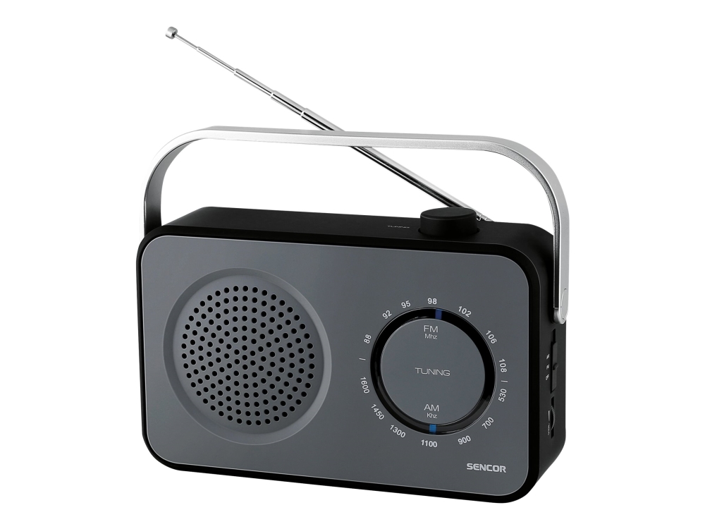 Sencor SRD 2100 B - Personlig radio - 1 Watt - svart
