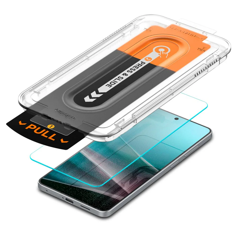 Spigen Glas.TR "Ez Fit" Pro härdat glas för Samsung Galaxy S25 Edge, bild 5