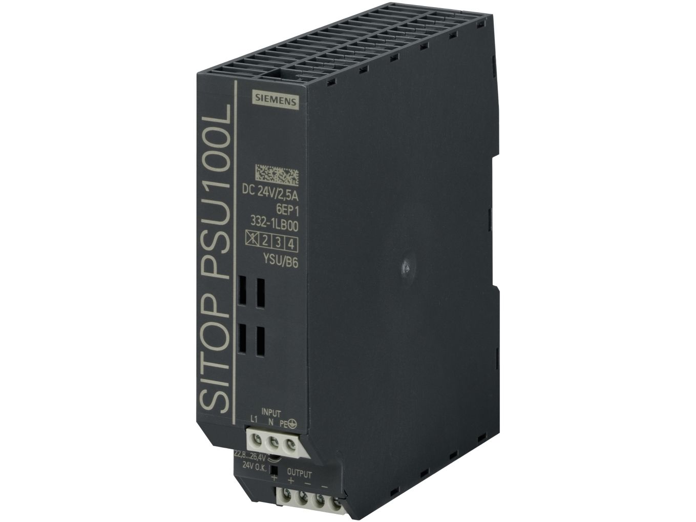 Siemens 6EP1332-1LB00, inomhus, Rumänien, Multifärg, 320 g, 130 mm, 40 mm