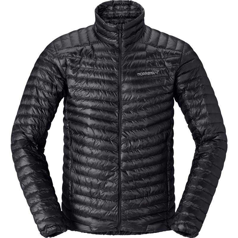 Norrøna Trollveggen Down800 Super Light Jacket M Caviar Black - M