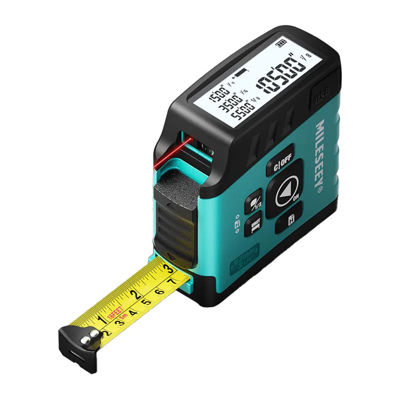 Mileseey DT20 laseravståndsmätare med ett 40-meters måttband, bild 2