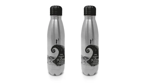 Nightmare Before Christmas (Silhouette) Metal Drinks Bottle, bild 3