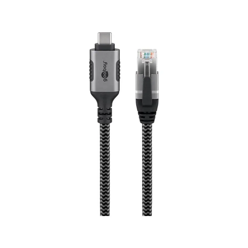 Nätverkskabel med USB-anslutning USB-C 2 m, bild 2