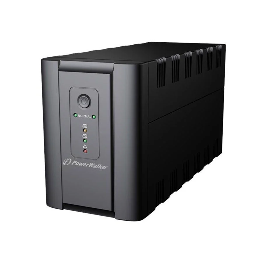 PowerWalker VI 2200 - UPS - AC 220/230/240 V - 1.2 kW - 2200 VA - 9 Ah - USB - utgångskontakter: 4 - svart