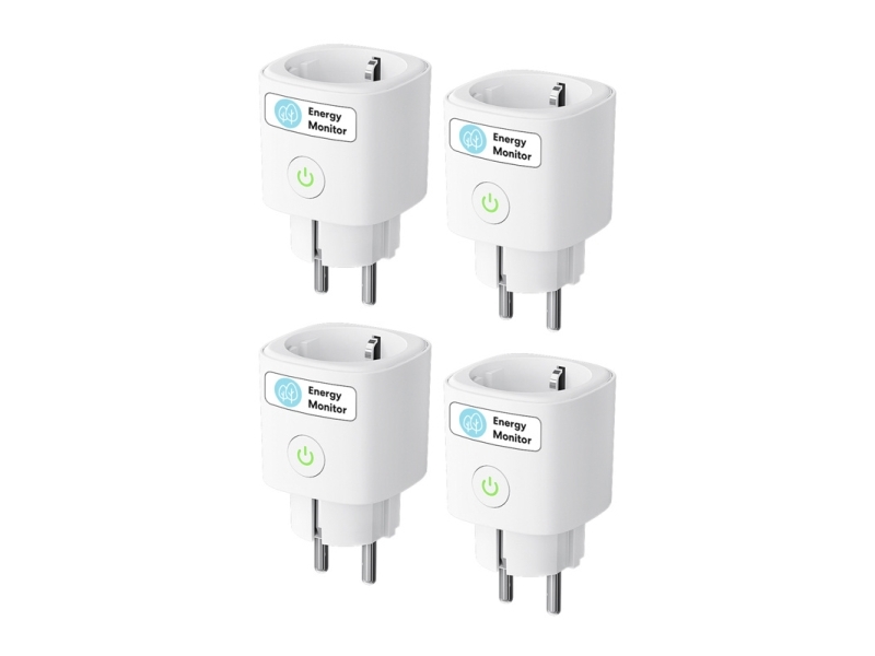 Meross smartuttag MEROSS MSS315CFH-EU med energimätning (Matter) (4-pack)