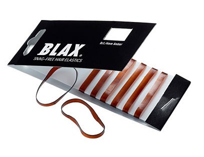 Blax Snag-Free Hair Elastics Amber 8-pack