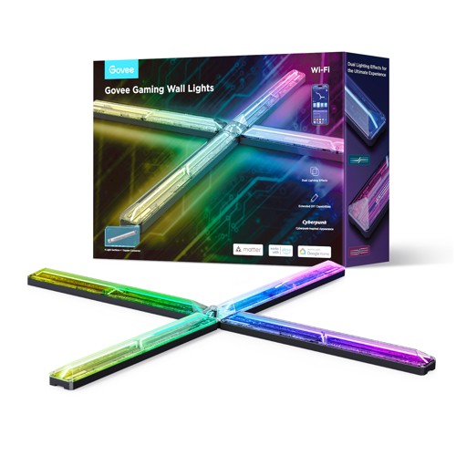 Govee Gaming Vägglampa 4+1 smart vägglampa