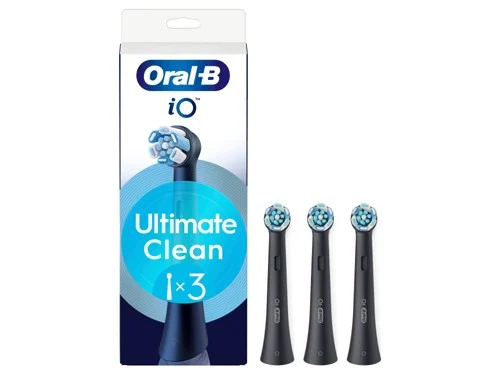 Oral-B iO Ultimate Clean borsthuvuden 3 st, svart, bild 3