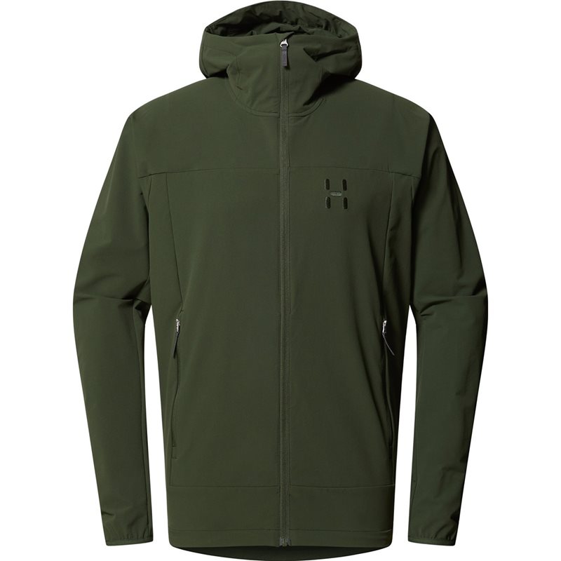 Haglöfs Rosson Softshell Hood Men Seaweed Green - S