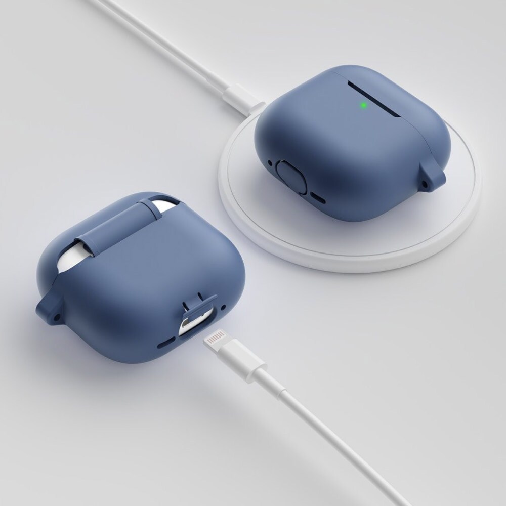 KeyBudz Elevate Series Skydd med nyckelring till Airpods 4th Gen - Blå, bild 4