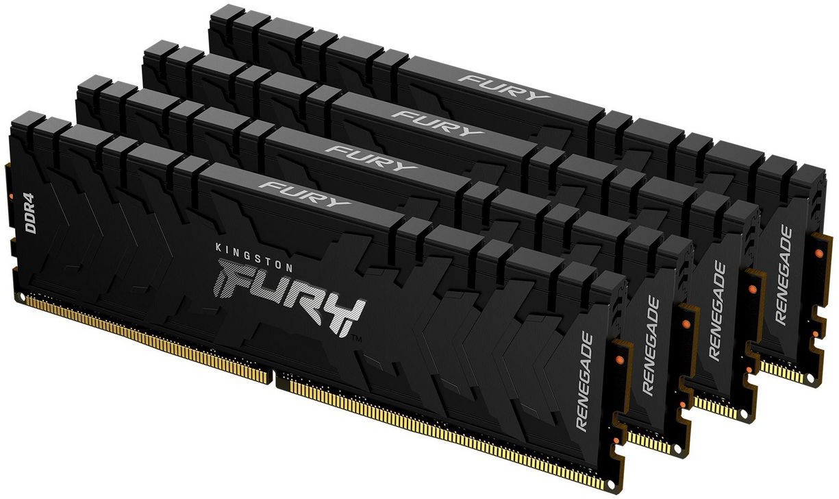 64 GB (4x16GB) DDR4-3600 Kingston FURY Renegade CL16, bild 2