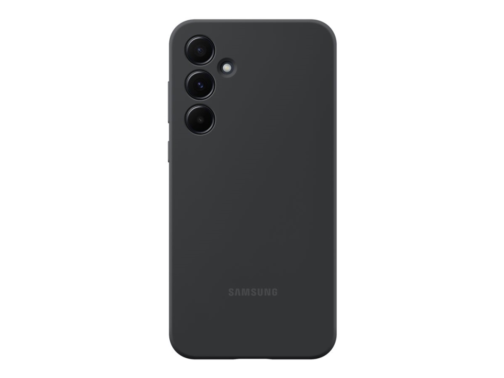 Samsung Galaxy A55 silikonfodral, svart