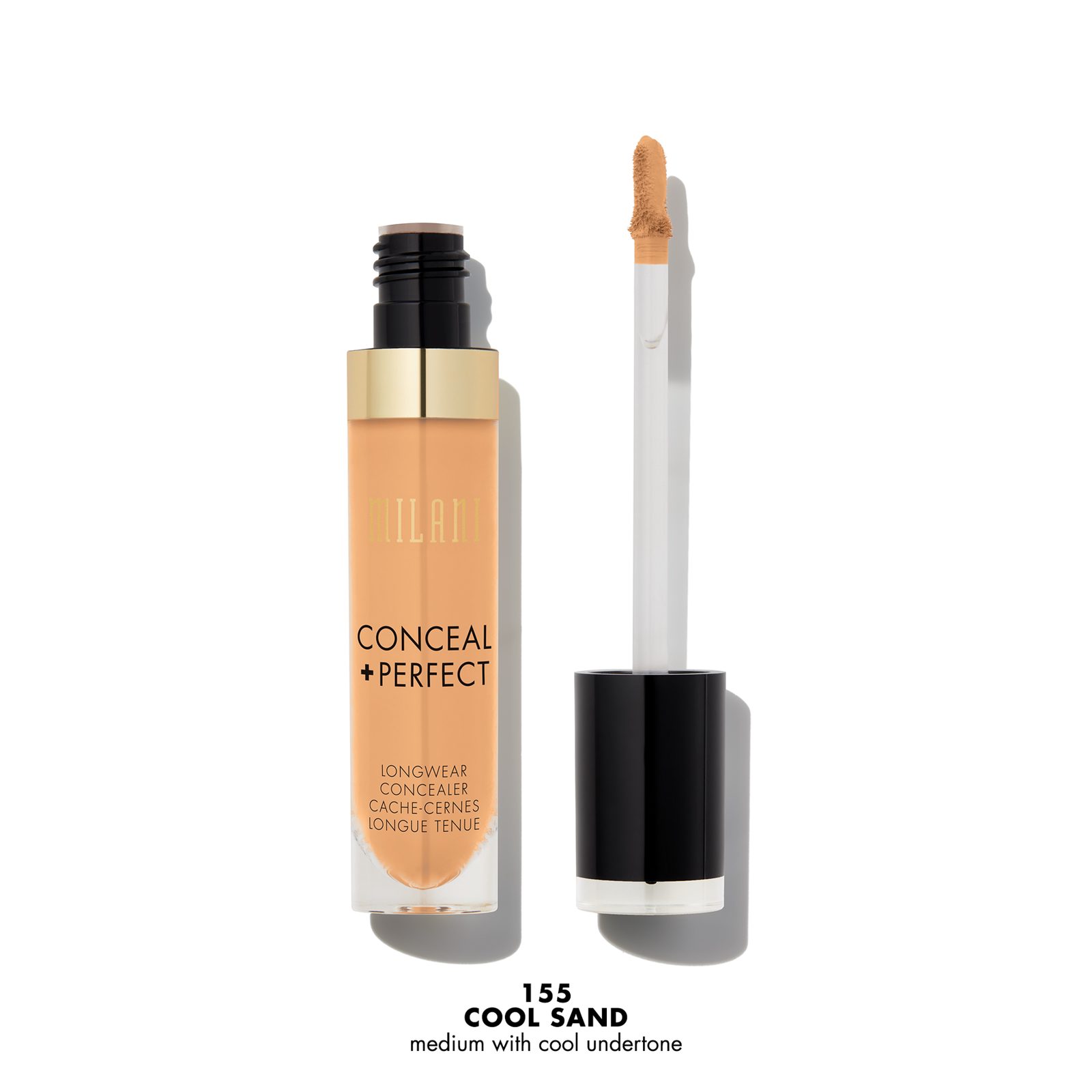 Milani Conceal + Perfect Long-Wear Concealer 155 Cool Sand 155 Cool Sand