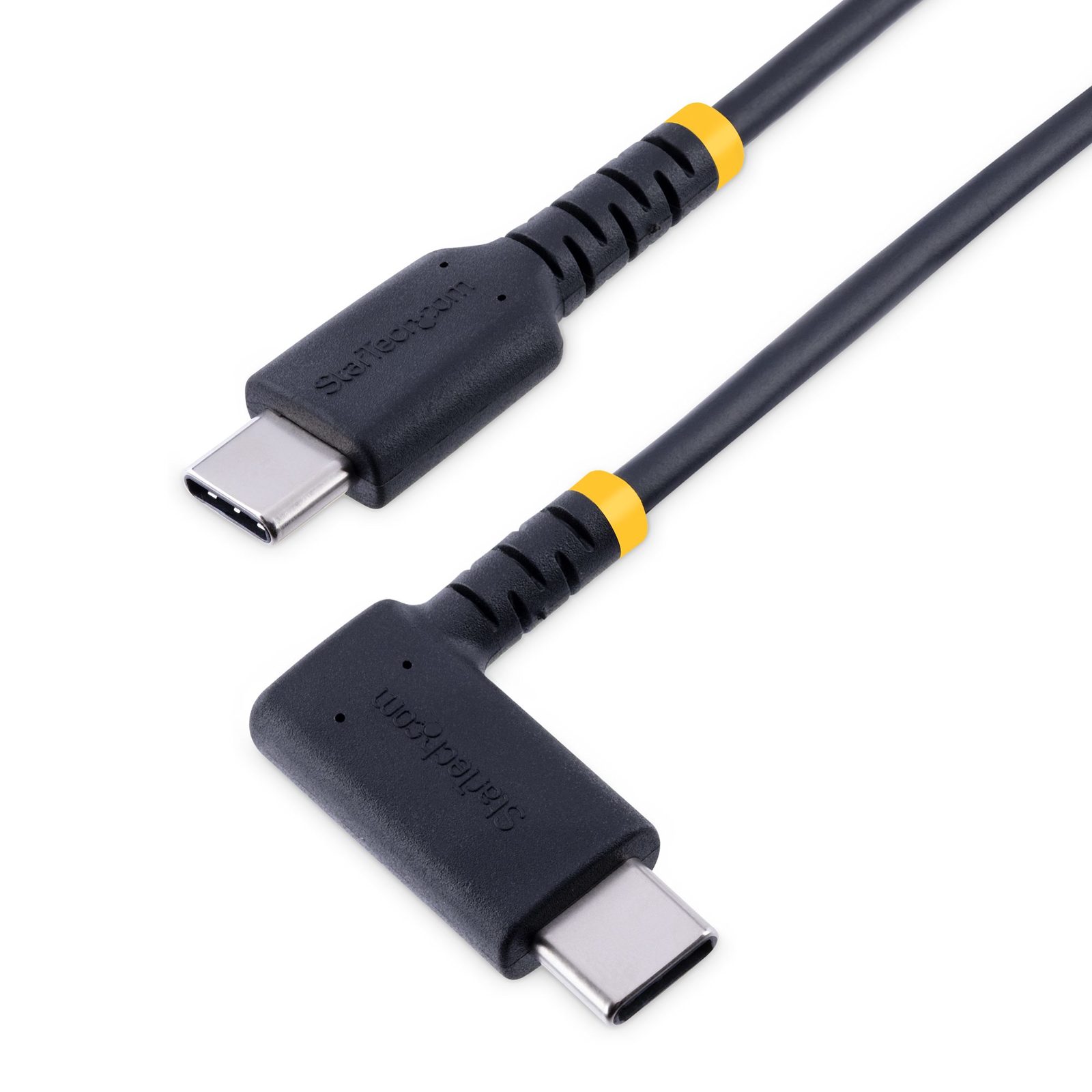 USB-kabel StarTech USB-C till USB-C vinklad höger, 0,15 meter - Svart, bild 3