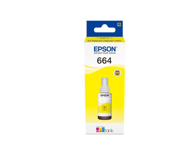 Epson EcoTank T6644 70 Ml, gul bläckflaska