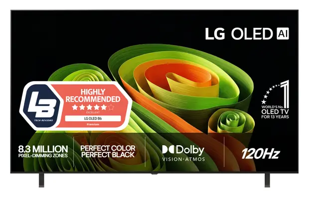 LG 83" OLED B6E 4K TV 2026 - OLED83B6ELB