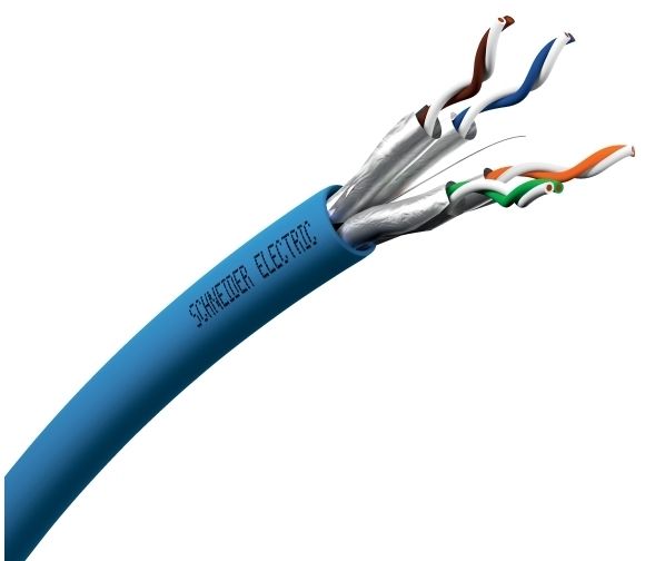Schneider Electric VDICD62X228, 500 m, Cat6a, U/FTP (STP), Blå