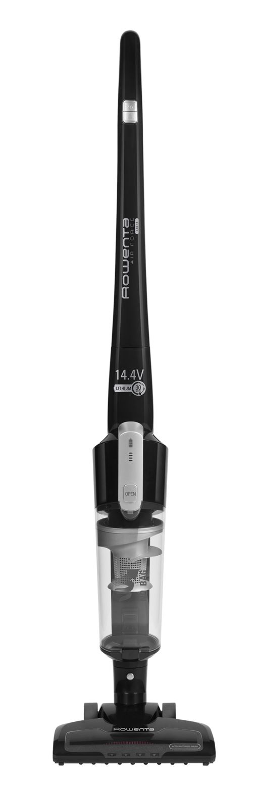 Rowenta Air Force Light RH6545WH sladdlös skaftdammsugare 0,65 L, svart