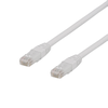 Nätverkskabel oskärmad Cat.6a, RJ45, LSZH, 7 meter - Vit