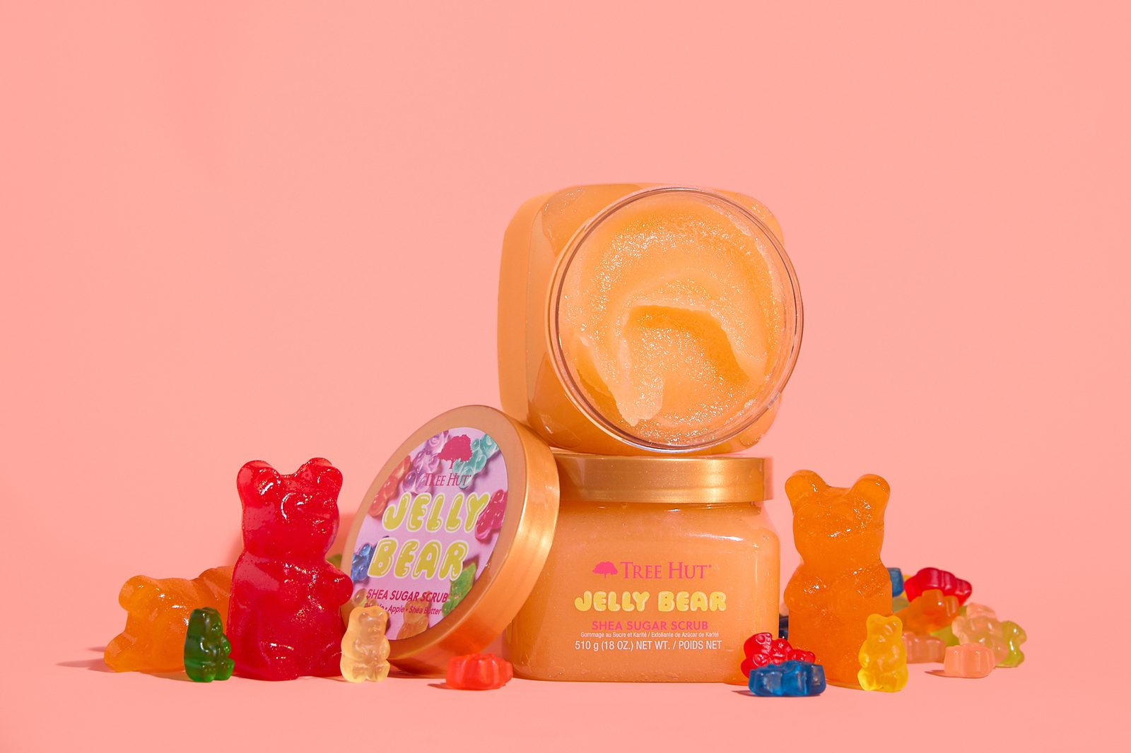 Tree Hut Shea Sugar Scrub Jelly Bear 510 g, bild 4