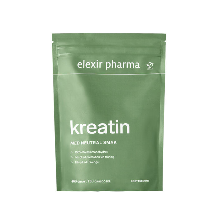 Elexir Pharma Kreatin Naturell 400 g, bild 3