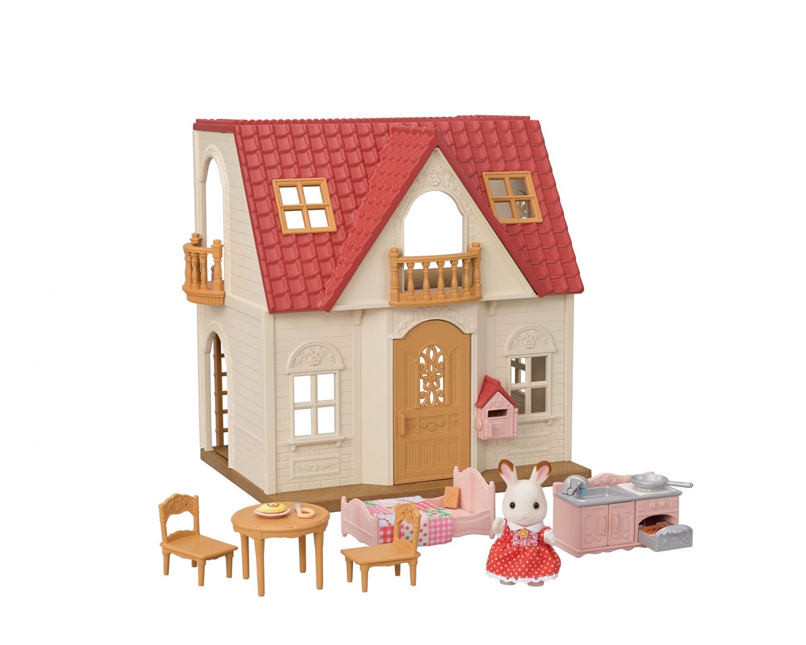 Sylvanian Families Red Roof Cosy Cottage Starter Home, bild 4