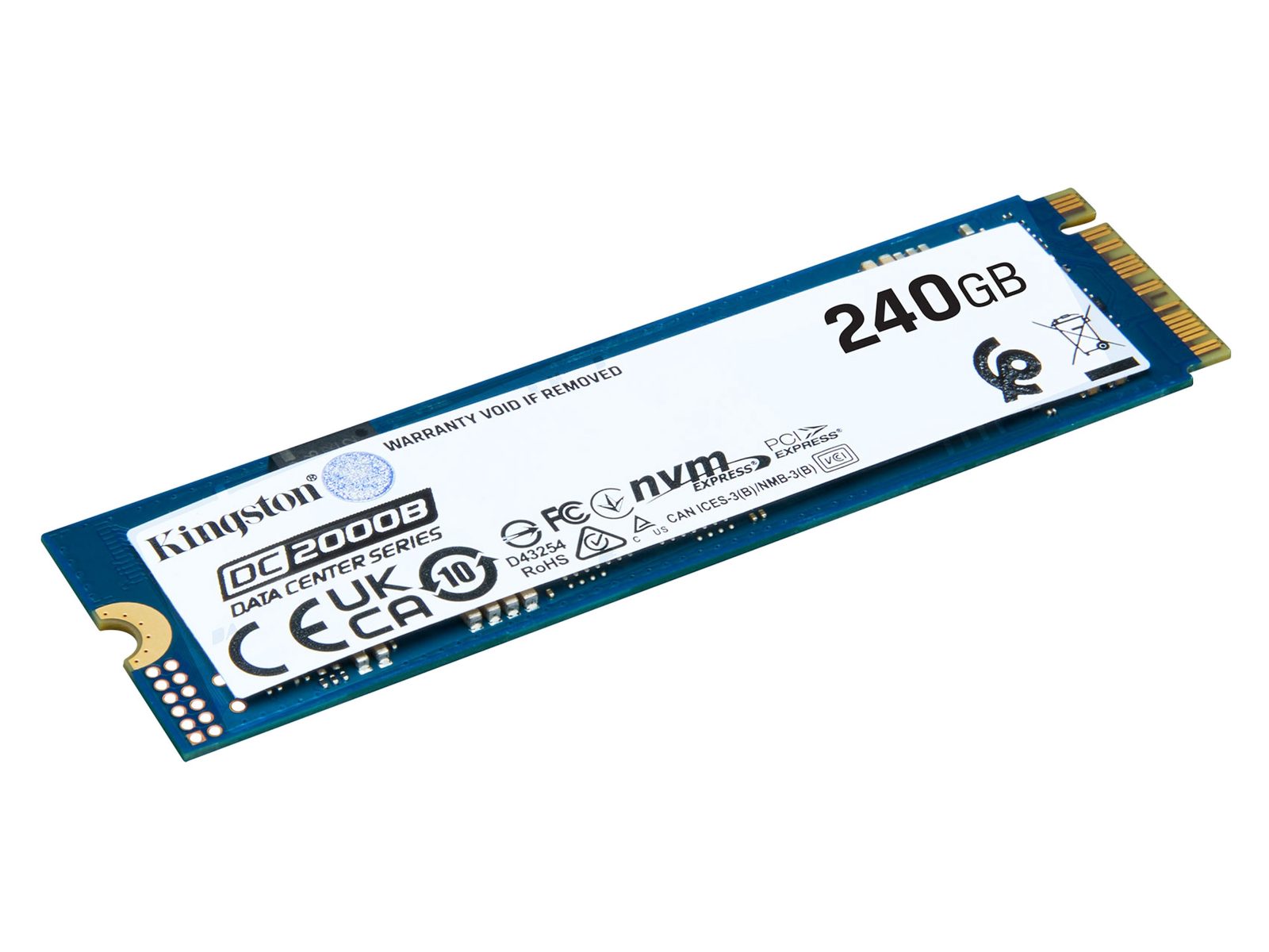 Kingston DC2000B M.2 NVMe Gen 4 240GB Enterprise