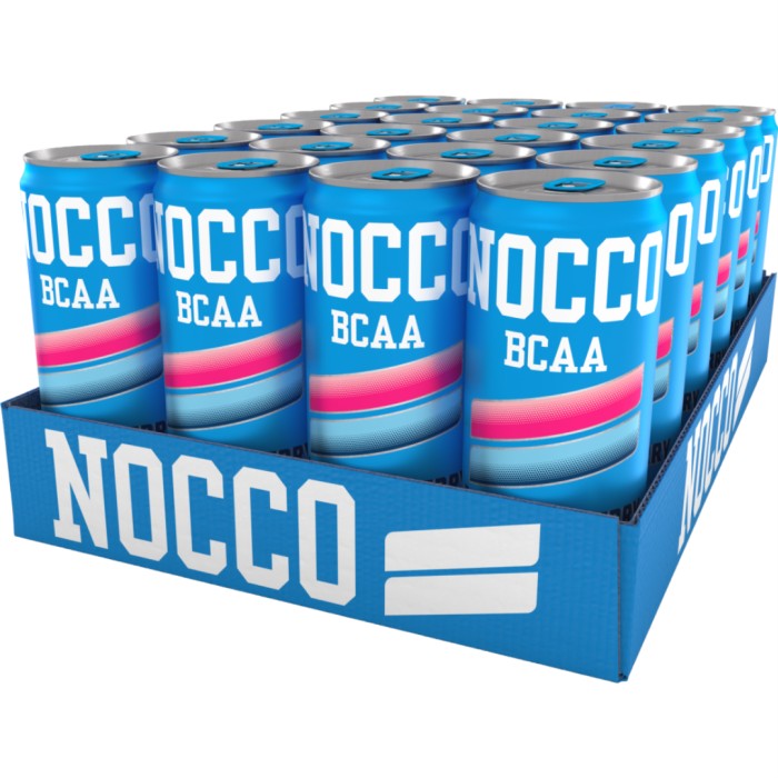 NOCCO Blue Raspberry 330 ml x 24 st