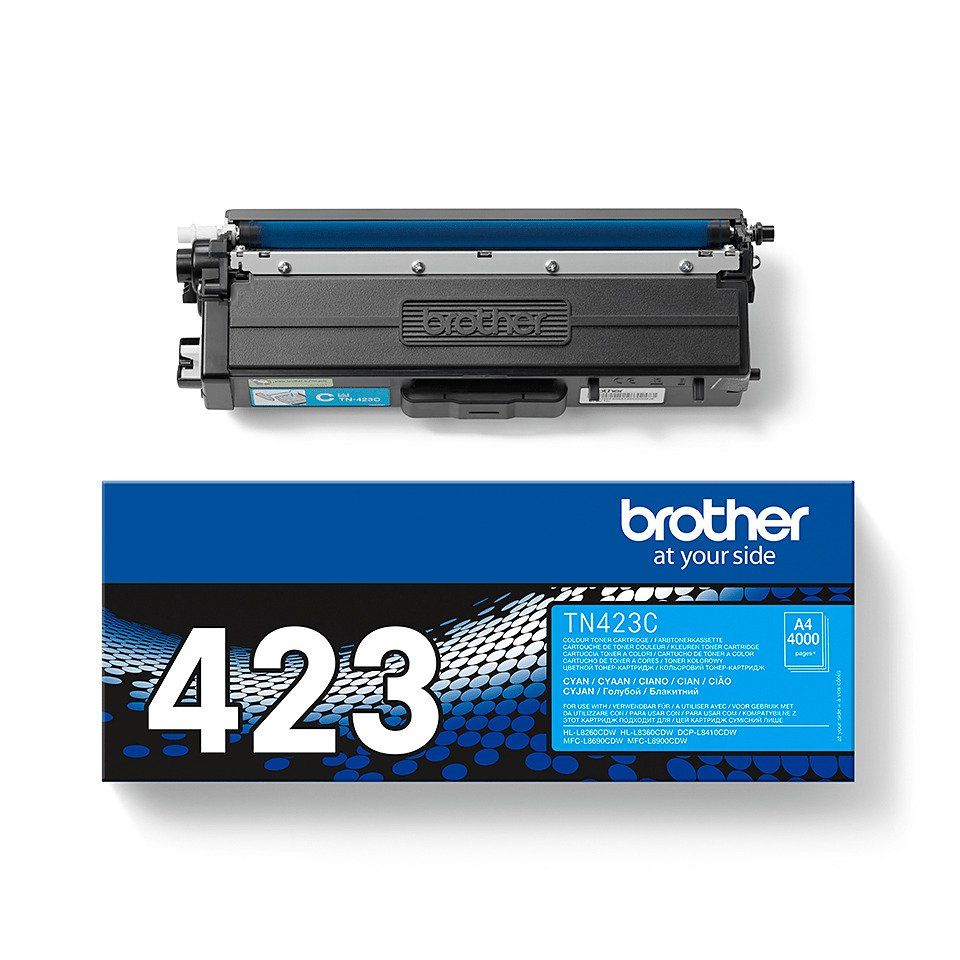 Brother TN423C cyan toner, bild 2