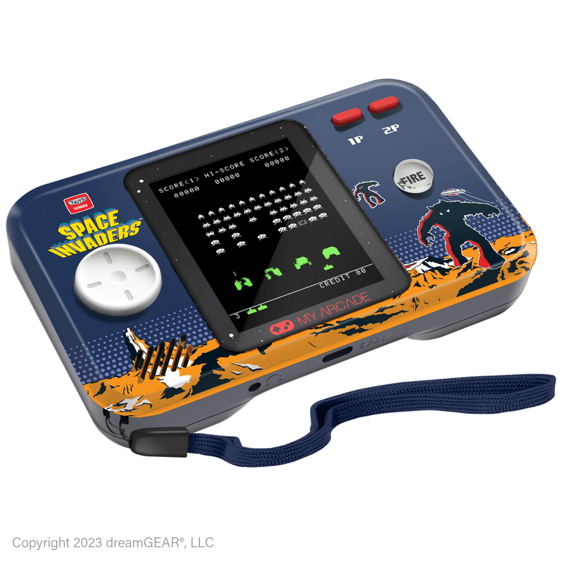 My Arcade Pocket Player Pro Space Invaders handhållen konsol