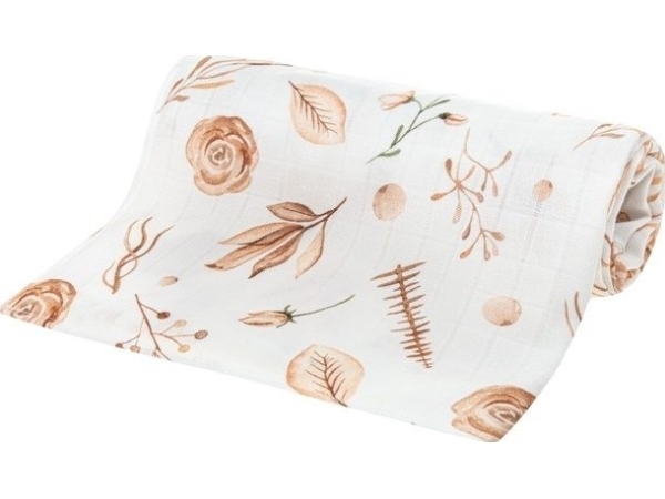 BOCIOLAND BOC0364 BAMBOO nappar/turdukar 30 x 30 cm BOHO FLOWERS