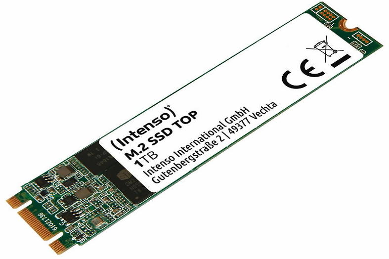1 TB Intenso SSD TOP, SATA M.2