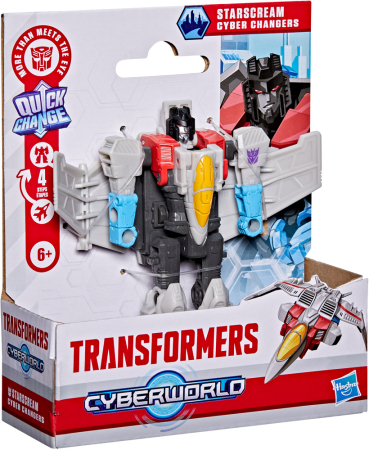 Transformers Cyberworld Starscream Cyber Changers