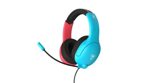Turtle Beach Airlite Fit gamingheadset, blå/röd, bild 3