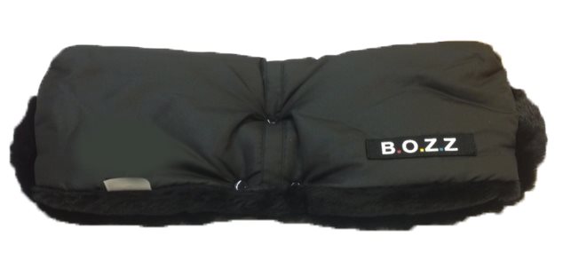 Bozz handmuff, svart fleece