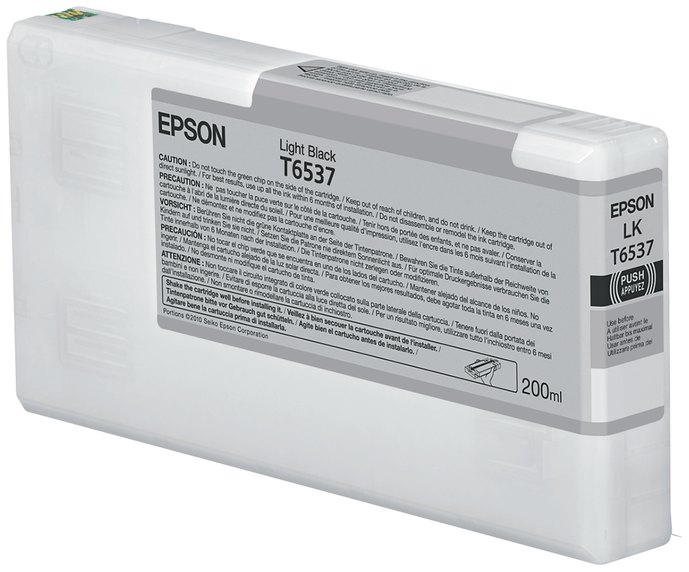 Epson Stylus Pro 4900 Ljus Svart (T6537), 200 ml, bild 3