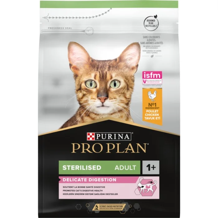 Purina Pro Plan Katt Sterilised OptiDigest 3 kg
