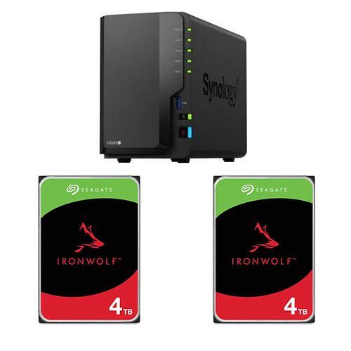 Synology DiskStation DS225+ NAS 8 TB (2x 4 TB) Seagate IronWolf®