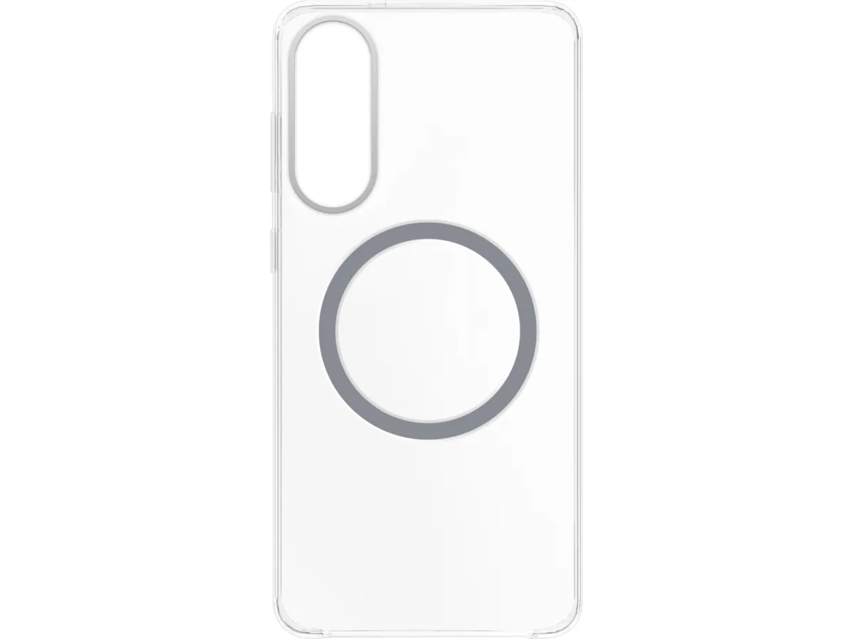 Samsung Galaxy S25 Edge magnetiskt telefonskal, transparent, bild 2