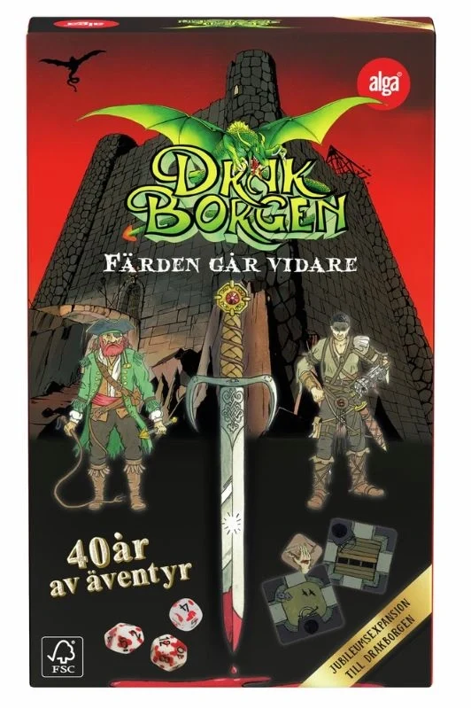 Drakborgen Färden Går Vidare 40 års Jubileumsutgåva