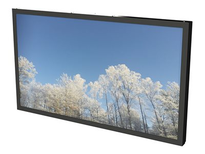 HI-ND EASY - Monteringssats (hölje) - för LCD-panel för digital skyltning - liggande - svart - skärmstorlek: 32 - väggmonterbar