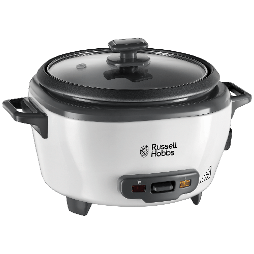 Russell Hobbs 27030-56, Svart, Vit, 1,4 l, Knappar, Metall, Glas, 300 W