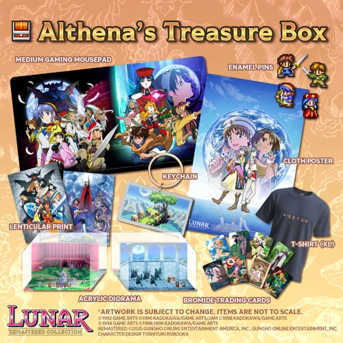 Lunar Remastered Collection Althena's Treasure Box (OBS: Spel ingår ej!)