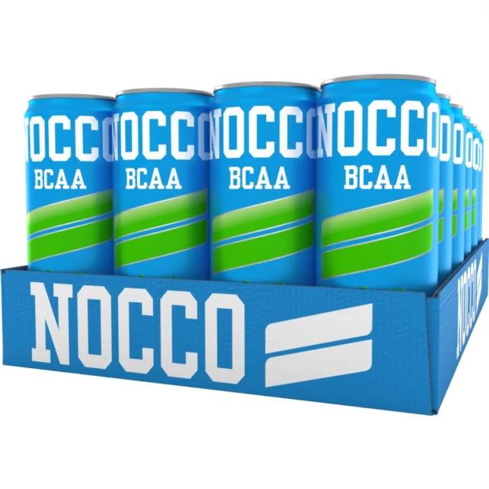 NOCCO BCAA, Päron, Koffein, 24-pack