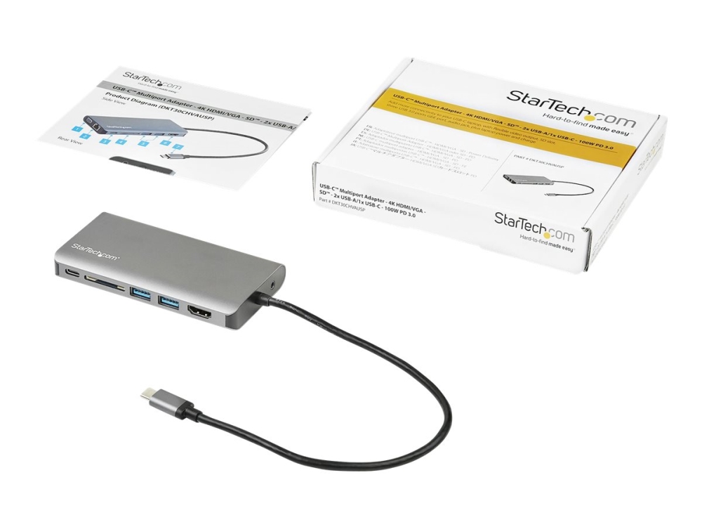 StarTech USB-C Mini Travel Dock, bild 2
