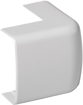 Ytterhörn till kabellist/minikanal OptiLine R9003, 25x60 mm - Vit