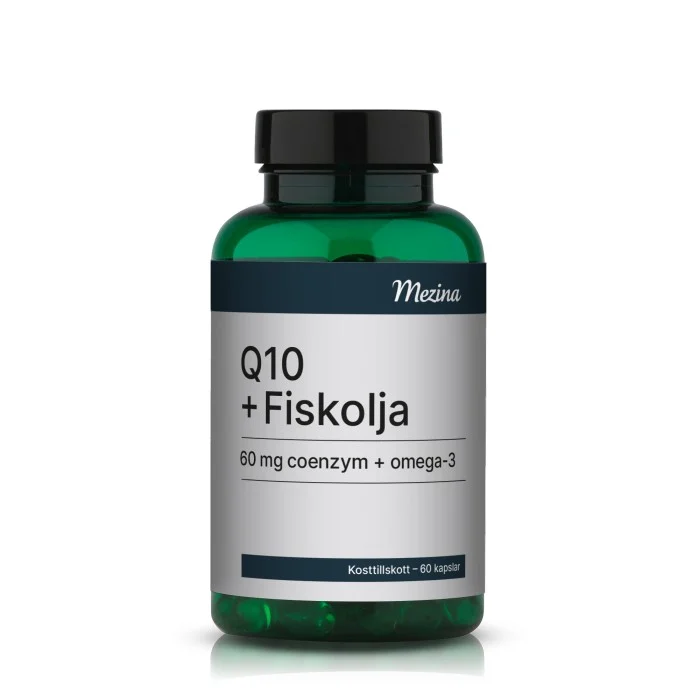 Mezina Q10 + Fiskolja 60 kapslar