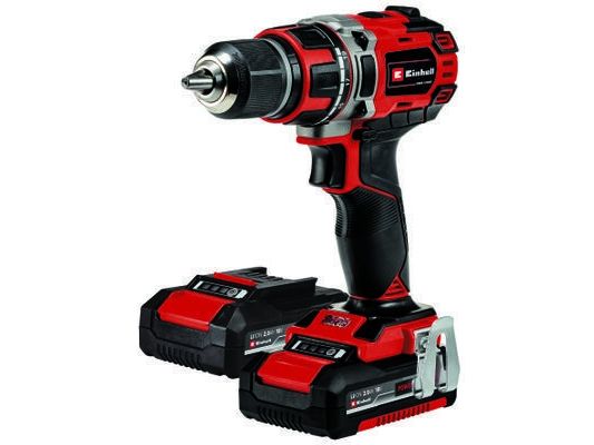 Einhell TE-CD 18/50 Li BL (2x2,0Ah), Pistolgreppsborrmaskin, 1,3 cm, 1800 rpm, 500 rpm, 1800 rpm, 50 Nm