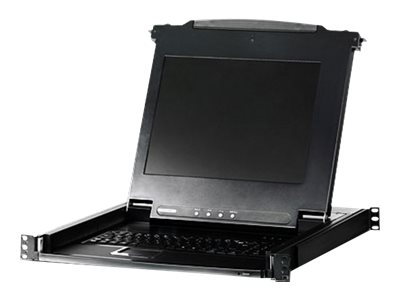 ATEN CL1000M - KVM-konsol - 17 - kan monteras i rack - 1280 x 1024 - VGA - 1U