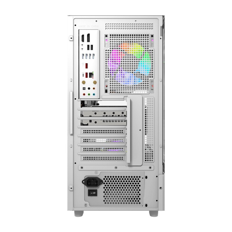 Darkflash DS950 Computer Case - Chassi - Vit, bild 5
